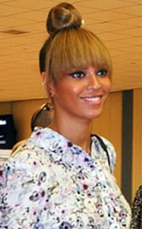 Beyonce became a major fan of the top knot for a while..