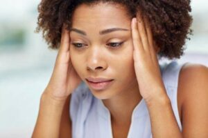 Stress and a poor diet can cause your hair to thin and fall out.