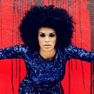 Pearl Thusi effortlessly rocks her afro with any outfit.