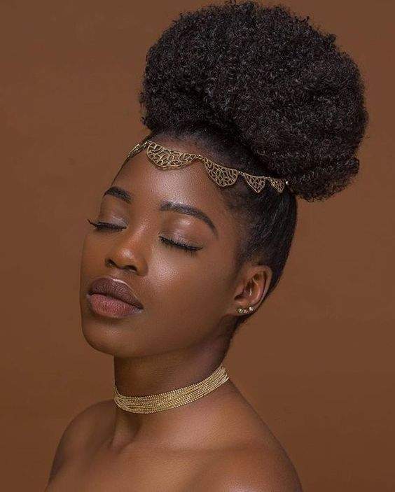 You'll be turning heads with this fabulous bun hairstyle.