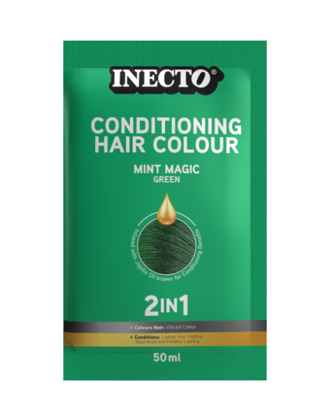 Inecto 2-in-1 Conditioning Hair Colour Indigo Infusion