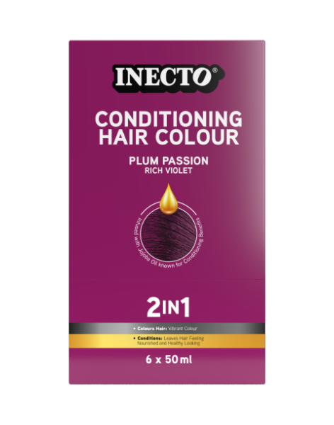 Inecto 2-in-1 Conditioning Hair Colour Indigo Infusion